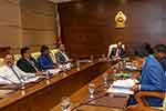 පුද්ගලික ආරක්ෂක නියෝජිතායතන පනත සංශෝධනය ගැන සාකච්ඡාවක් 