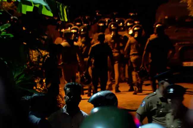 මහර බන්ධනාගාර පරිශ්‍රය අවට යළිත් නොසන්සුන්තාවක් 