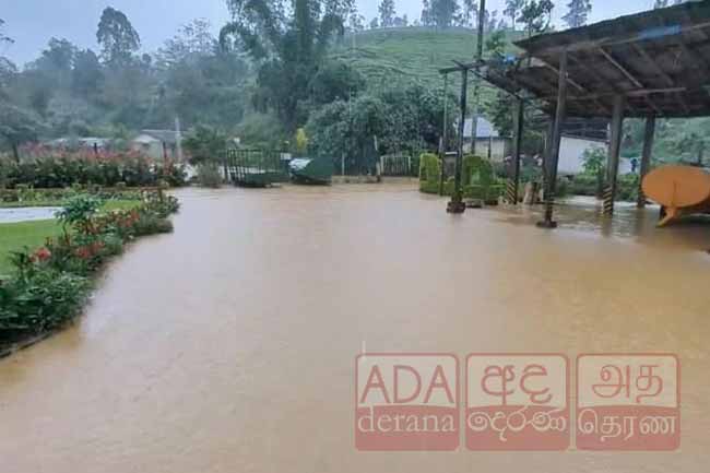 දික්ඔය පිටාර ගලයි - නිවාස රැසක් ජලයෙන් යටවෙයි