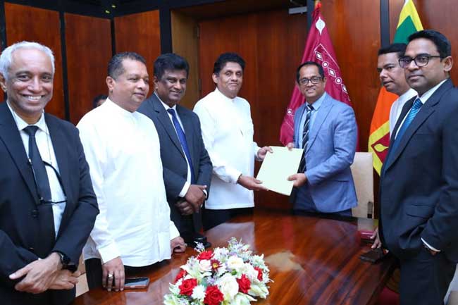 විශේෂ කාරක සභාවක් ඉල්ලූ සජබ යෝජනාව කථානායකවරයාට