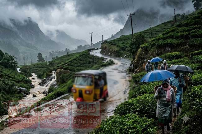 අයහපත් කාලගුණය ගැන විශේෂ සජීවි විකාශය