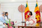 ඉන්දීය විදේශ ලේකම් අග්‍රාමාත්‍යවරිය හමුවෙයි