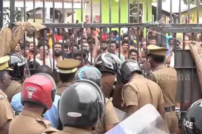 පැය 24ක් ඇතුළත බන්ධනාගාර 3ක් ඇවිළුණු හැටි