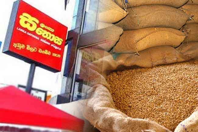 වී අලෙවි මණ්ඩලය සතු වී, සතොස හරහා සහල් කර වෙළෙඳපොළට