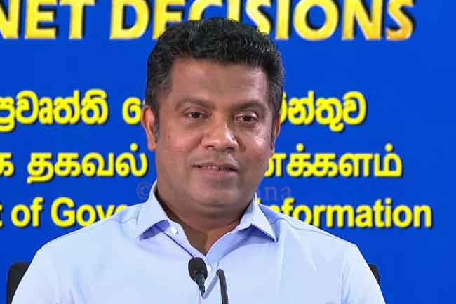 ග්‍රාම නිලධාරීන්ගේ ඉල්ලීම ගැන ඇමති නලින්ද කියන කතාව