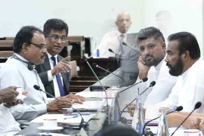ඉඩම් පරිපාලනය ඩිජිටල්කරණය කිරීමට ආංශික අධීක්ෂණ කාරක සභාවේ අවධානය