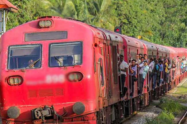 ප්‍රධාන මාර්ගයේ දුම්රිය ප්‍රමාදයක්