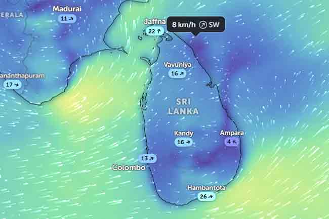 කාලගුණයෙන් අවවාදාත්මක නිවේදනයක්