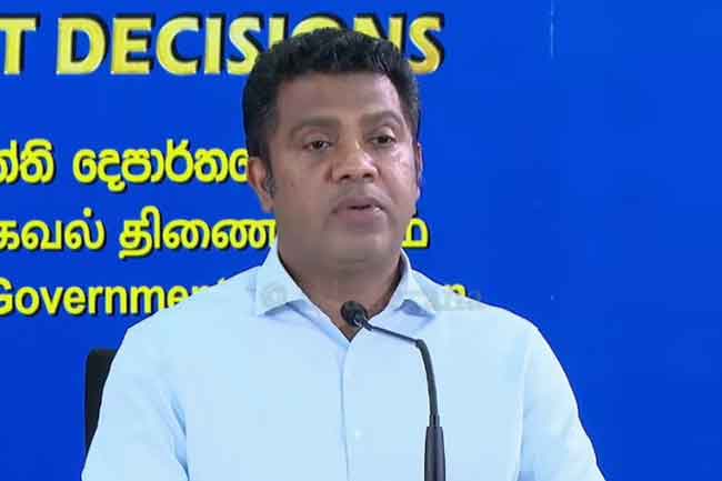 කැබිනට් තීරණ මෙතැනින්
