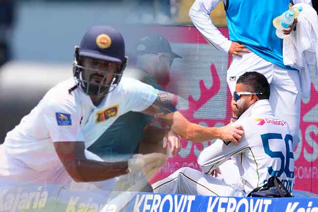 චන්දිමාල් වෙනුවට පසිඳු ආදේශක ක්‍රීඩකයා ලෙස කැඳවයි