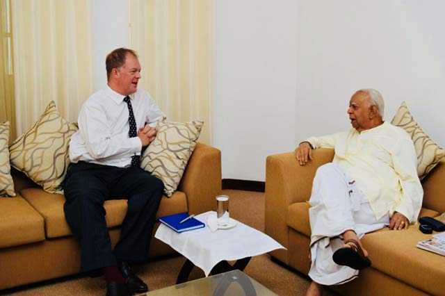 இலங்கைக்கான ஐரோப்பிய ஒன்றிய பிரதிநிதியுடன் சம்பந்தன் சந்திப்பு