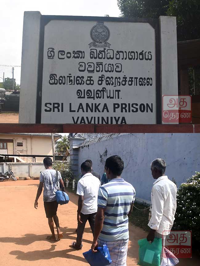 வவுனியாவில் 6 சிறைக் கைதிகள் விடுதலை!