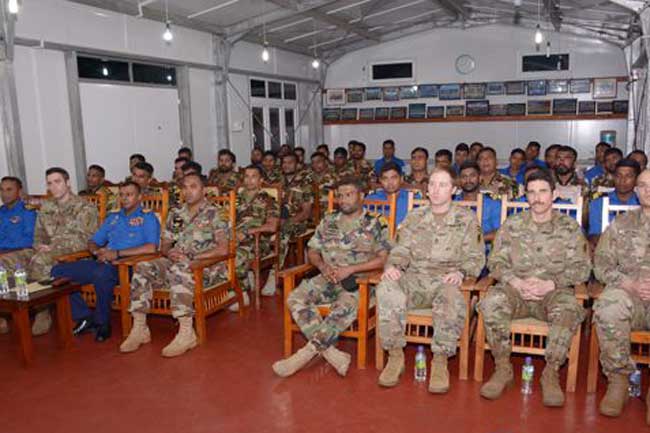 இலங்கை, அமெரிக்க கடற்படை கூட்டு பயிற்சி பரிமாற்று நிகழ்ச்சி ஆரம்பம்