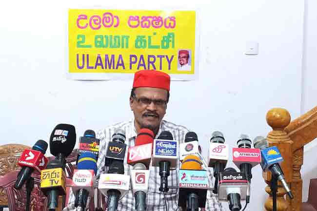 உல‌மா க‌ட்சி தலைவர் விடுத்துள்ள கோரிக்கை!