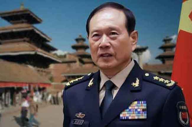 சீன பாதுகாப்பு அமைச்சர் இலங்கைக்கு விஜயம்