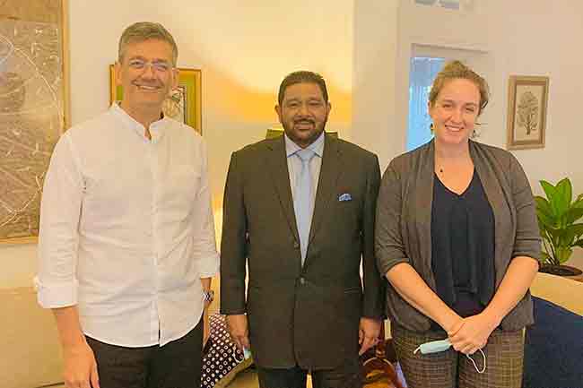 அஸாத் சாலி மற்றும் அமெரிக்க தூதரக உயர் அதிகாரிகளுக்கு இடையில் விசேட சந்திப்பு