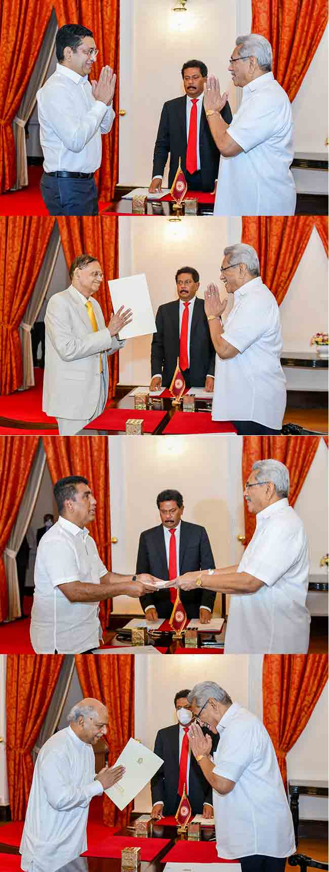 புதிய அமைச்சர்கள் விபரம் இதோ..!