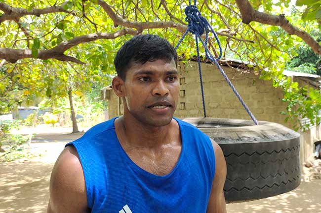 பிரித்தானியா செல்லும் கிளிநொச்சி வீரர்!