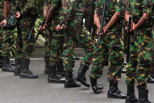 இராணுவத்தினருக்கு வழங்கப்பட்டுள்ள அதிகாரம்