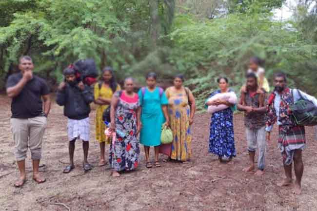 கைக்குழந்தை உட்பட 10 இலங்கையர்கள் தமிழகத்தில் தஞ்சம்