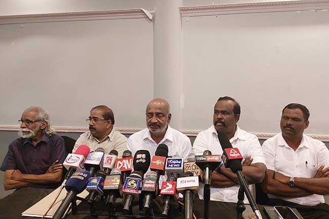 ஐந்து கட்சிகளின் கூட்டணி அறிவிப்பு