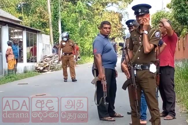 அம்பலாங்கொடை துப்பாக்கிச் சூட்டில் ஒருவர் பலி!