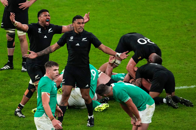 ரக்பி உலகக் கிண்ண இறுதி போட்டிக்கு நியூசிலாந்து தகுதி