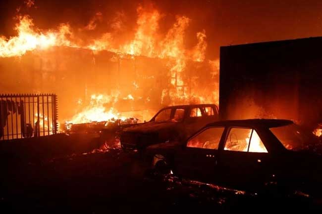 பயங்கர காட்டுத்தீ - 112 பேர் பலி!