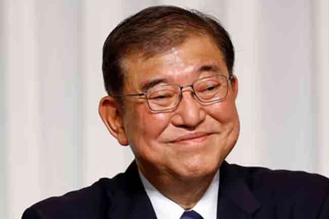 ஜப்பானின் புதிய பிரதமராக ஷிகெரு இஷிபா தெரிவு!