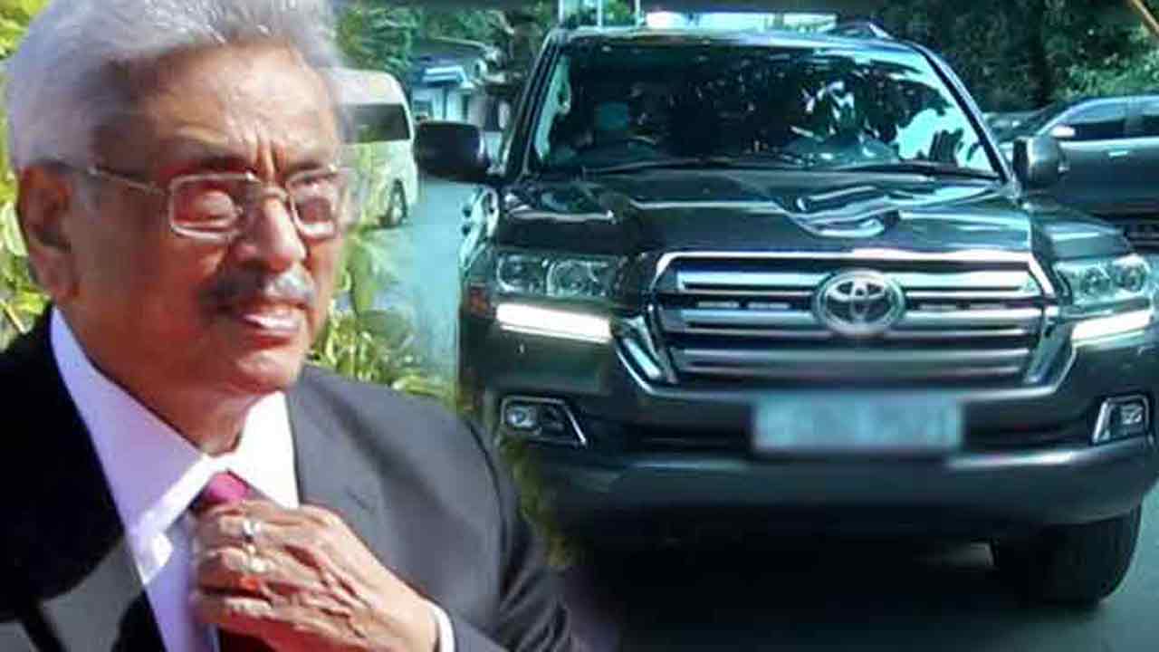 கோட்டாவிடம் ஒன்றரை மணி நேரம் வாக்குமூலம் பதிவு