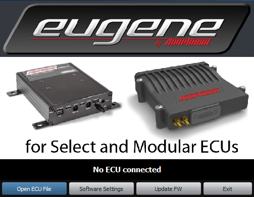 Eugene Start up screen