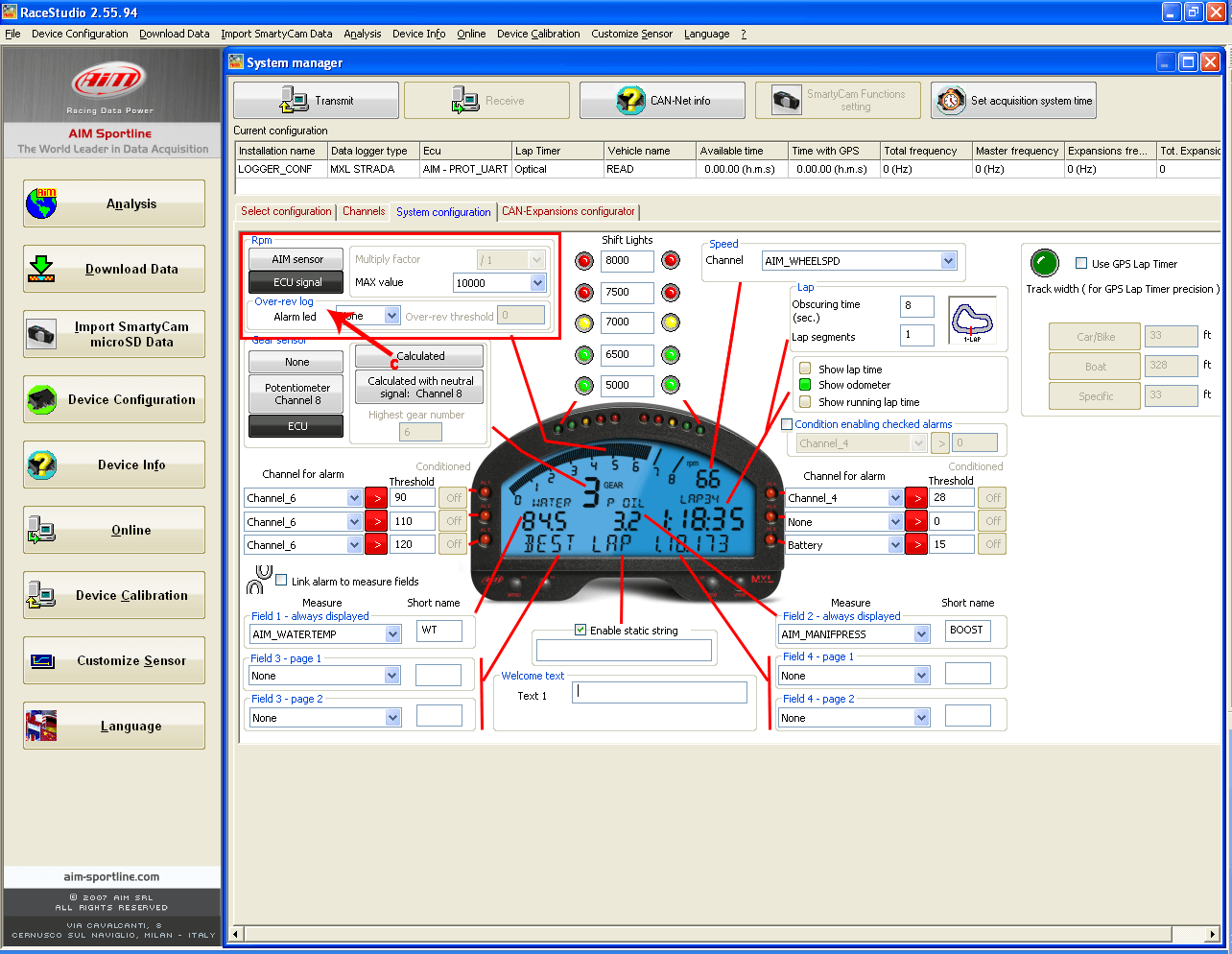 AIMdashsetup2Website