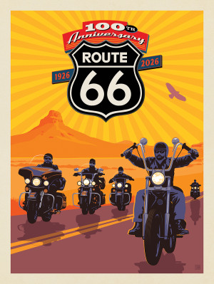 100th Anniversary Of Route 66 (Bikers)