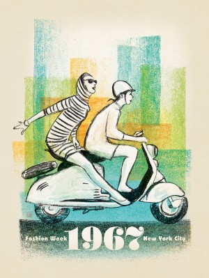 1967 Scooter Girls