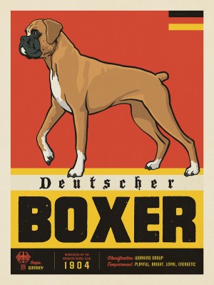 Middle Tennessee Boxer Rescue Fundraiser Print #3