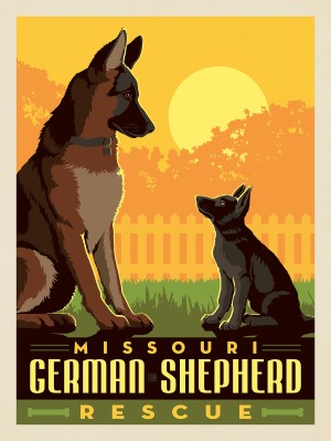 Missouri German Shepherd Rescue: Best Buds