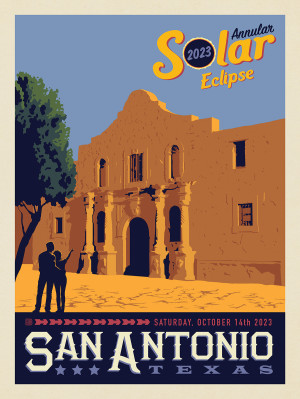 Annular Solar Eclipse: 2023 San Antonio, TX