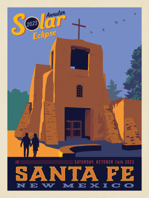 Annular Solar Eclipse: 2023 Santa Fe, NM