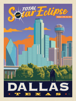 2024 Total Solar Eclipse: Dallas, Texas