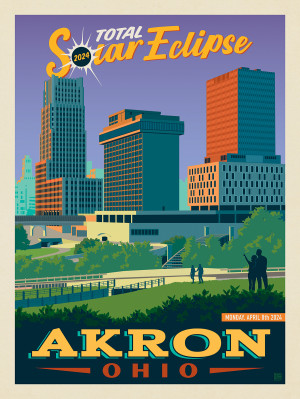 2024 Total Solar Eclipse: Akron, OH
