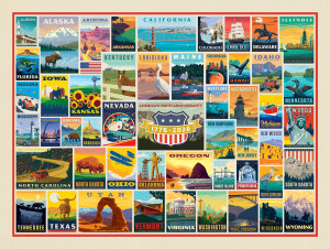 250th Anniversary USA: Collage