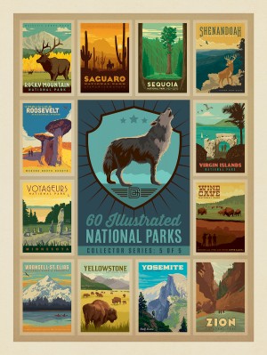 National Parks Collector Series: 5 of 5