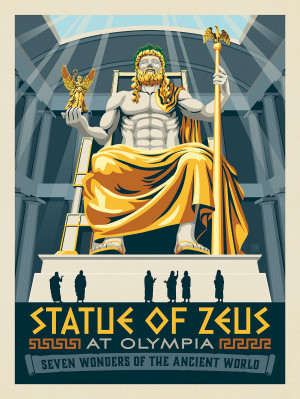 7 Wonders of the Ancient World: The Statue of Zeus at Olympia