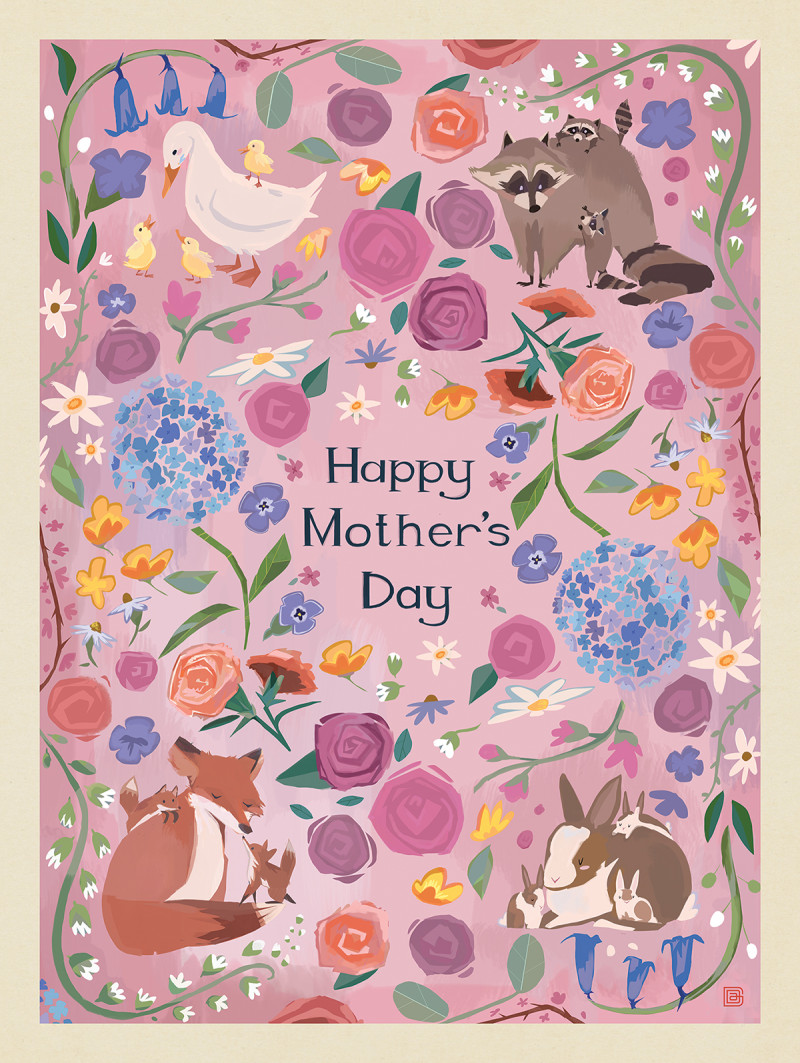 A Greeting Card: Happy Mother's Day!
