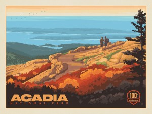 Acadia National Park: 100th Anniversary (Horizontal)