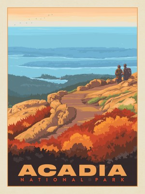 Acadia National Park: Cadillac Mountain