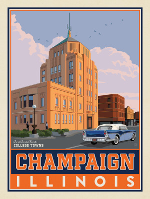 American College Towns: Champaign, IL