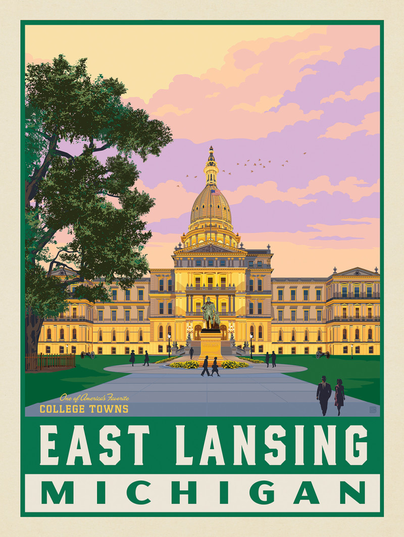 American College Towns: East Lancing, MI