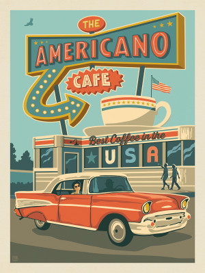 Americano Cafe (Best Coffee In The USA)