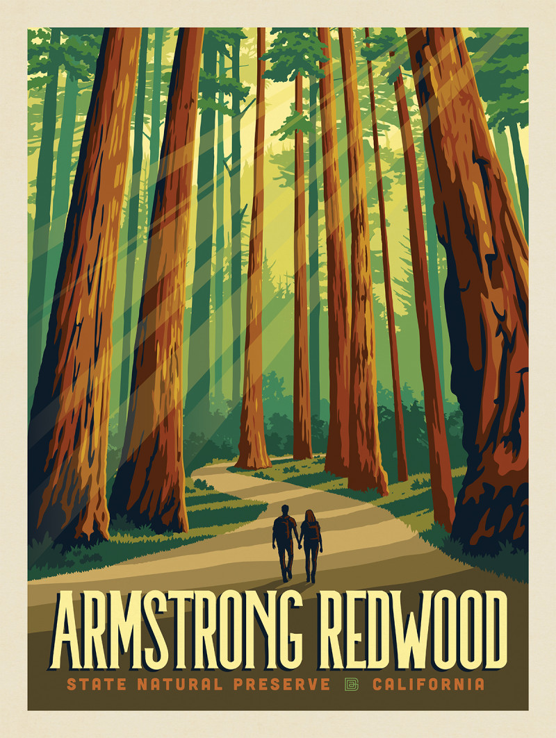 Armstrong Redwoods State Natural Reserve, CA